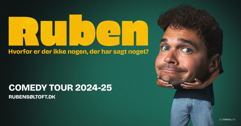 Stand-up comedy: Ruben Søltoft - Hvorfor er der ikke nogen, der har sagt noget?