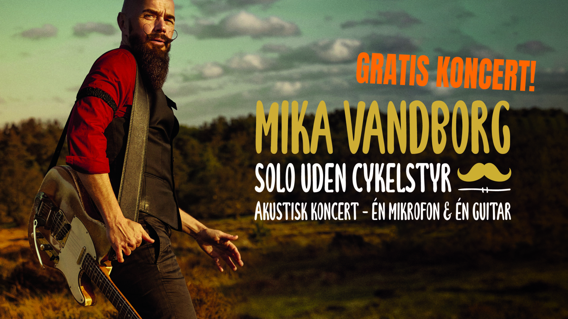 Gratis koncert: Mika Vandborg