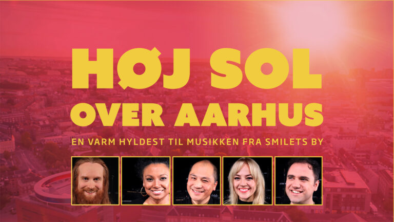Høj sol over Århus