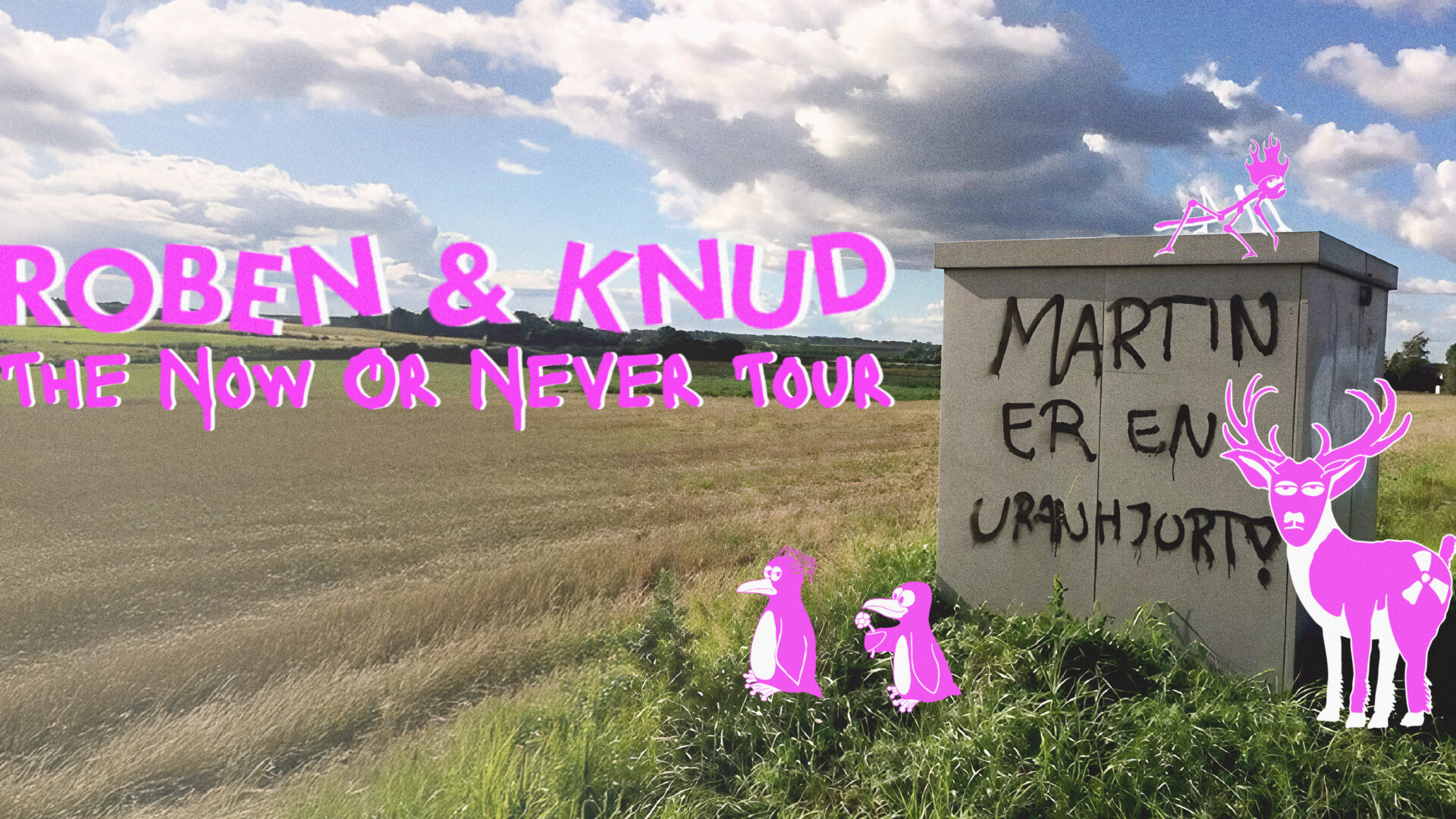Roben og Knud koncert i Skive Theater