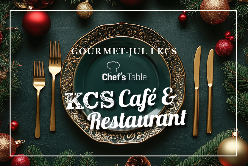 Gourmet-jul i KCS restaurant